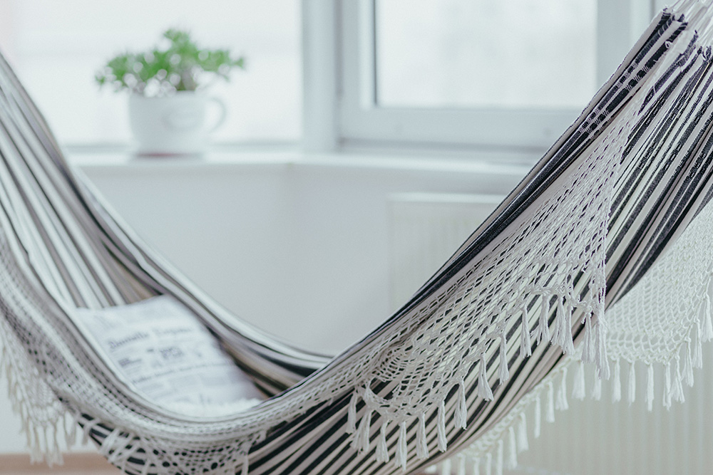Hängematten in der Wohnung