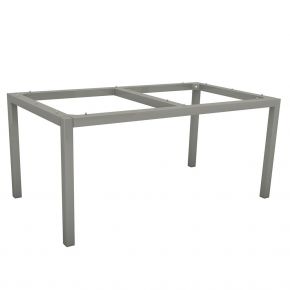 Stern Aluminium Tischgestell 160x90 cm, graphit, Vierkantrohr