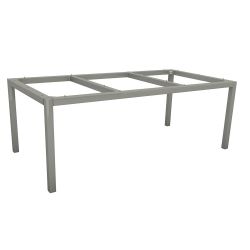 Stern Aluminium Tischgestell 200x100 cm, graphit, Vierkantrohr