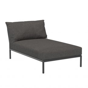 Houe LEVEL 2 Lounge Liege Daybed Chaiselong - Dark grey