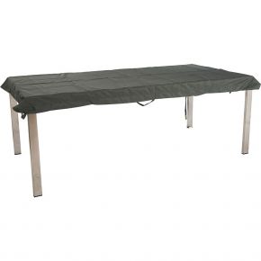 Stern Schutzhülle für runde Tisch Ø 135 cm, uni grau mit Gummizug