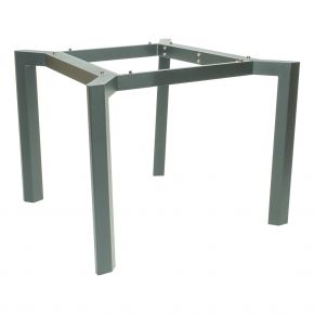 Stern Tischgestell 80x80 cm Penta Aluminium graphit mit Nivelliersystem